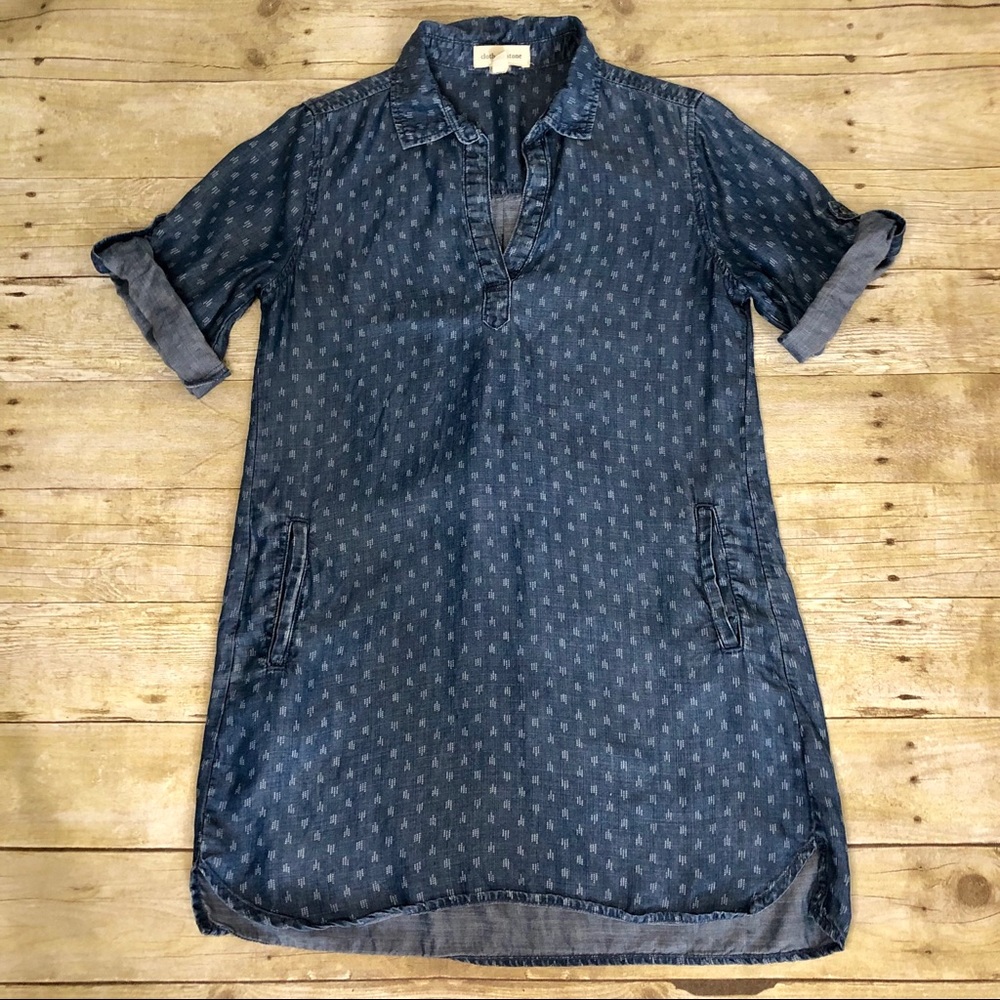 Cloth & stone denim chambray dress for Anthro